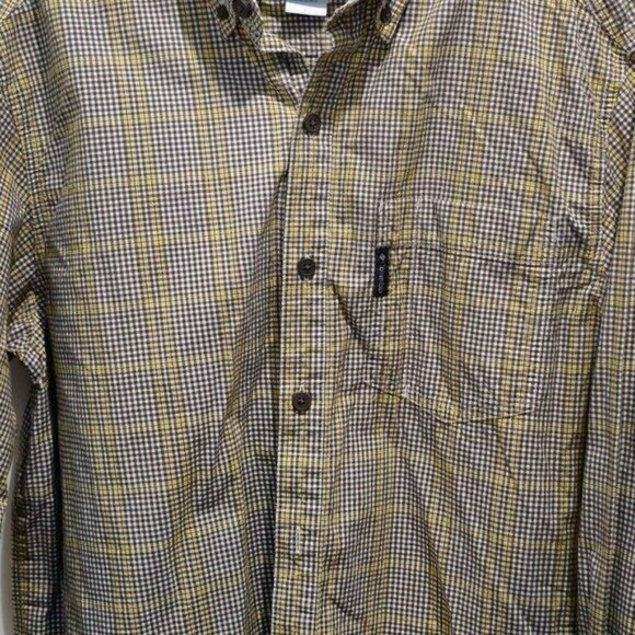 Columbia Men's Plaid Long Sleeve Shirt | Size L | Rugged Comfort Meets Everyday - Picture 6 of 13